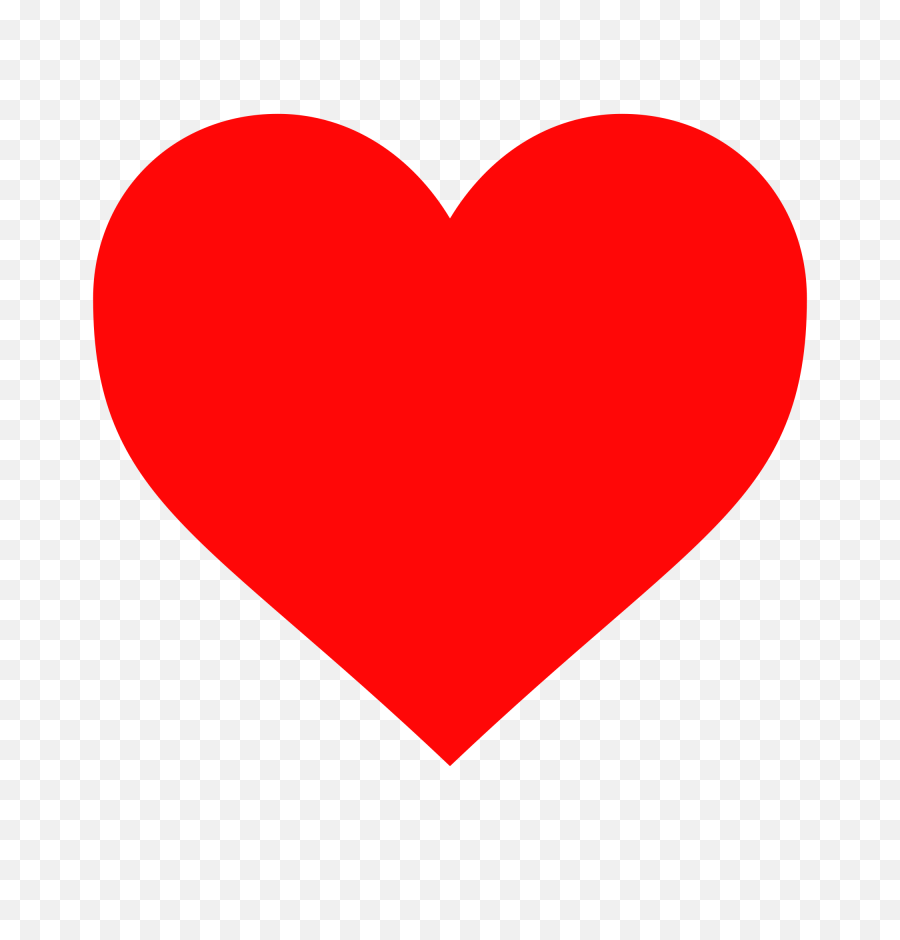 Heart Symbol - Love Heart Png,Emoji Hearts Transparent