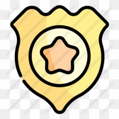 Sheriff Badge - Free security icons Clip Art png