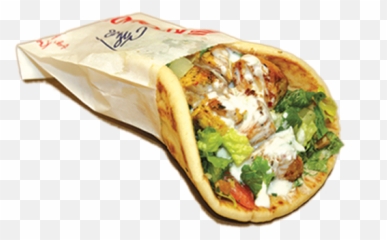 Greek Cafe Mix - Mediterranean Chicken Wrap Transparent Png,Gyro Png
