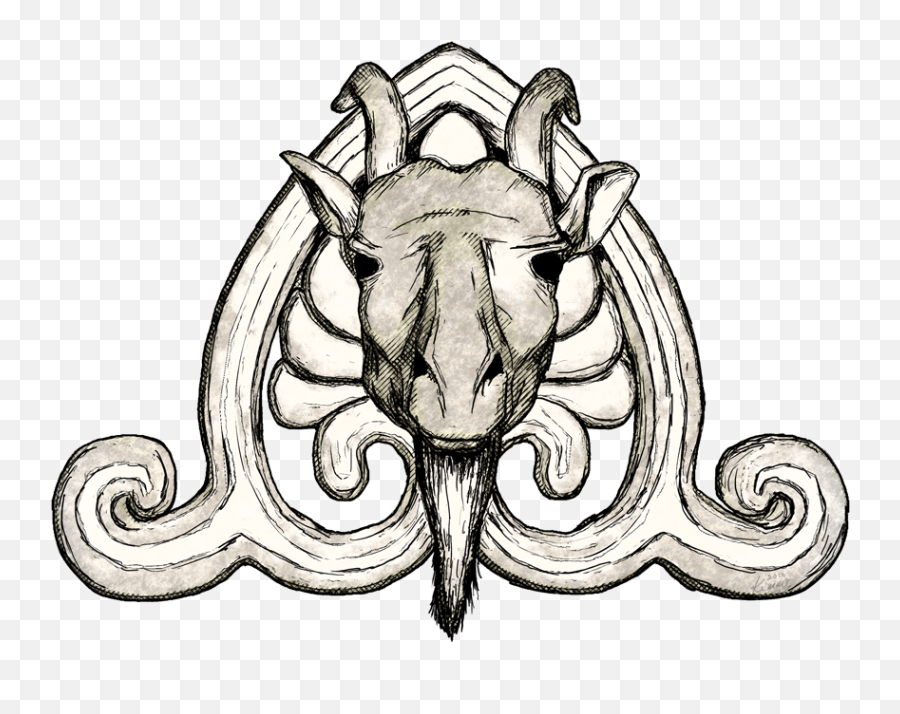 Resource U2013 The Uninvisited Isle - Illustration Png,Goat Head Png
