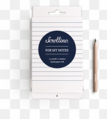 Refills For Scrollino Lined Paper U2013 - Writing png