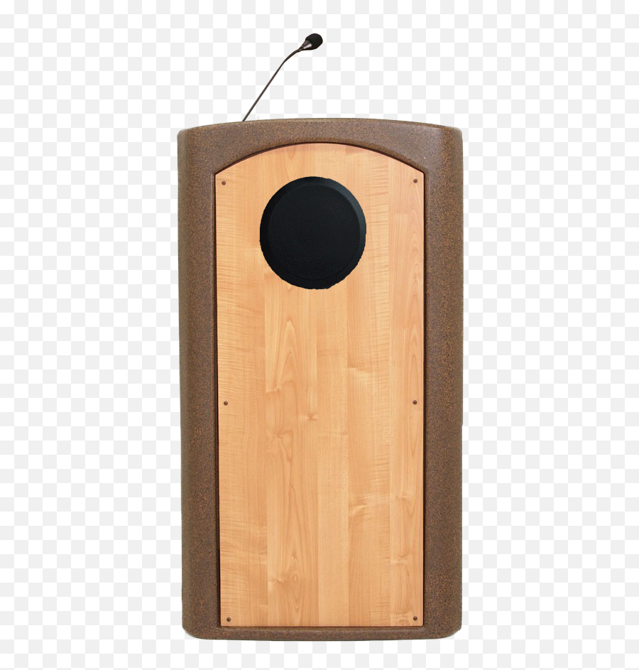 Download Hd Presenter Podium Lectern With Internal Speaker - Home Door Png,Podium Png