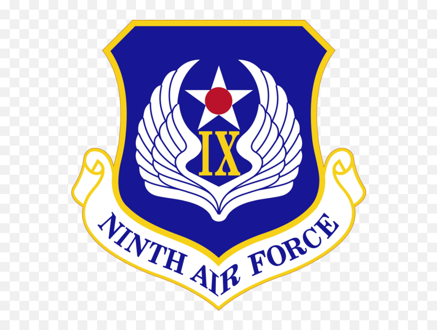 Download Hd 9th Air Force Us - 12th Air Force First Air Force Logo Png,Air Force Logo Images