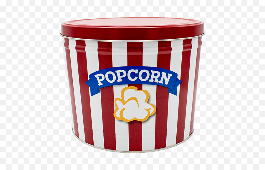 Blue Ribbon - Mile Hi Popcorn Blue Ribbon Popcorn Tin Png,Red Blue Ribbon Logo