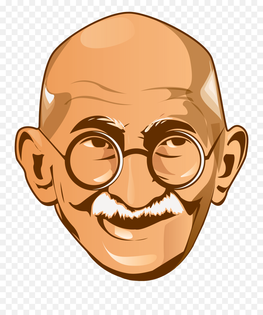 Mahatma Gandhi Png Transparent Images - Mahatma Gandhi Face Png,Facial Png