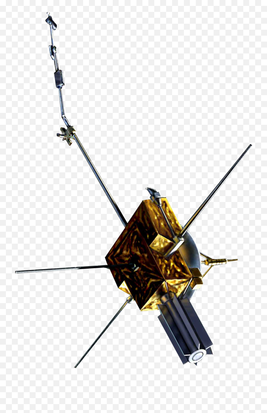 Ulysses Spacecraft Model - Vertical Png,Model Png