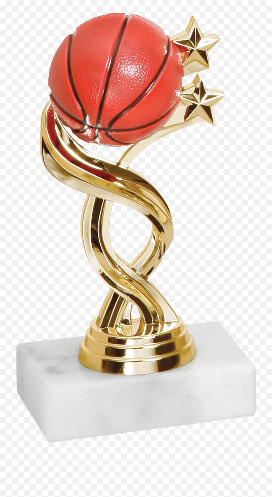 Twisted Basketball Trophy - Basketball Trophy Png Basketball Trophy Awards Png,Super Bowl Trophy Png