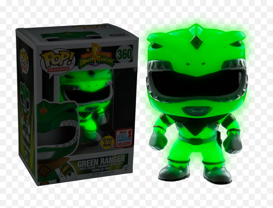 Gitd Green Ranger In Stock - Glow In The Dark Green Ranger Pop Png,Green Ranger Png
