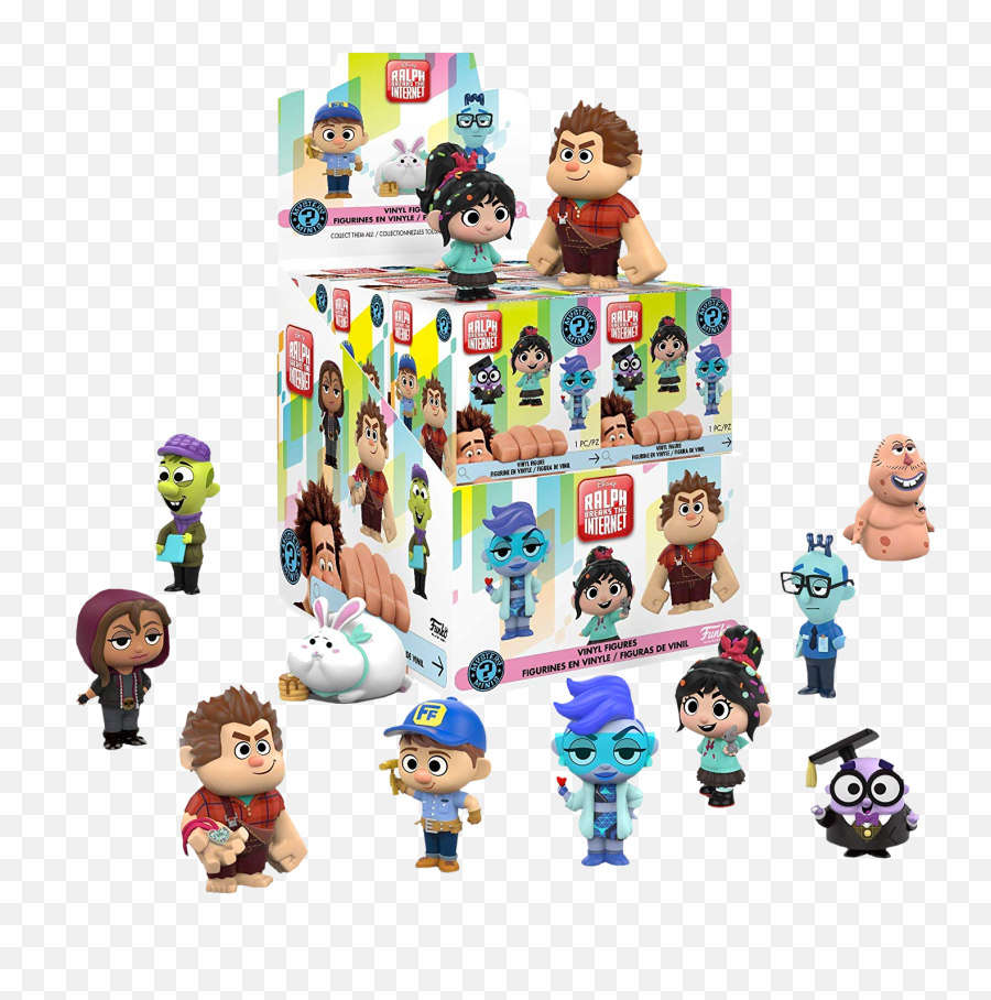 Ralph Break The Internet U2013 Mystery Minis - Jaymu0027s Place Ralph Breaks The Internet Mystery Minis Png,Wreck It Ralph Transparent