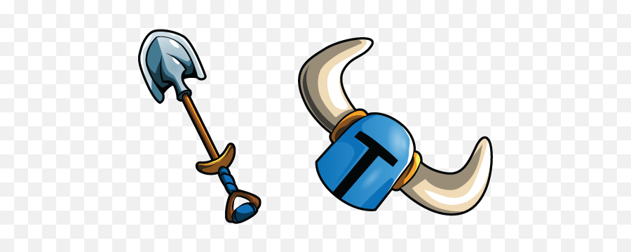 Shovel Knight And Blade Cursor - Shovel Knight Shovel Blade Png,Shovel Knight Transparent