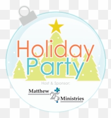 Holiday Party Graphic - Circle Png,Holiday Party Png