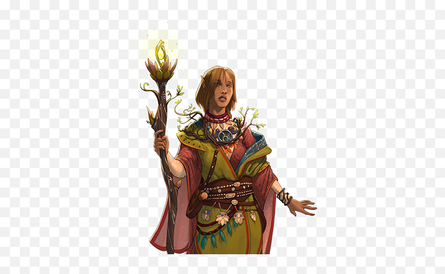 Quenoth Druid - Wesnoth Units Database Png,Druid Png