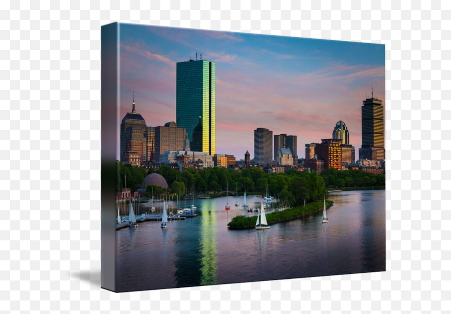 Boston Skyline Png - Charles River,Boston Skyline Png