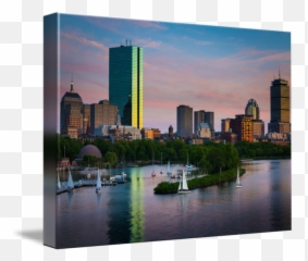 Boston Skyline Png - Charles River