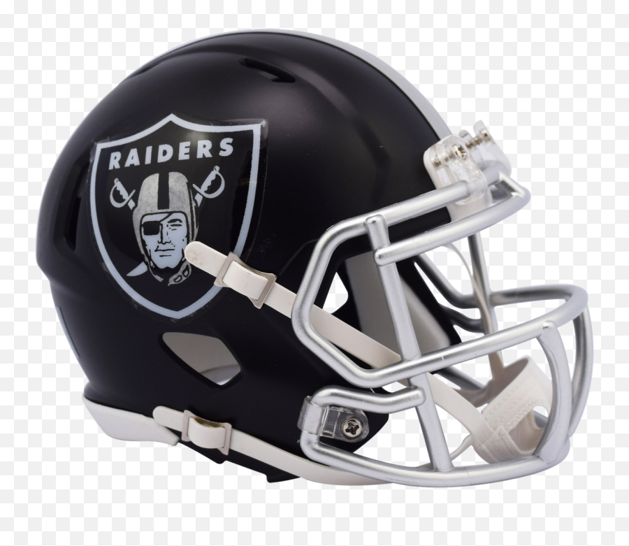 Oakland Raiders Mini Helmet Blaze Riddell Nfl - Dallas Cowboys New Helmet Png,Oakland Raiders Logo Png