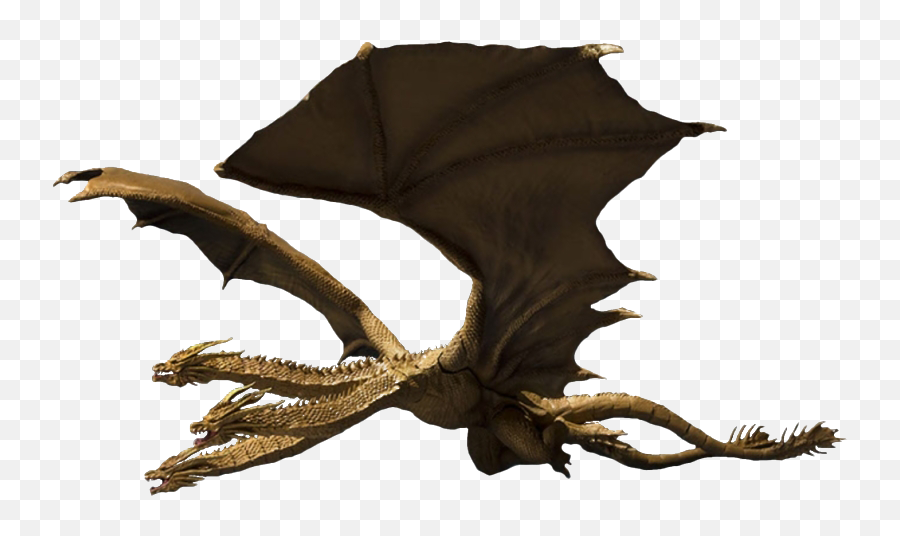 Ghidorah Png Hd - King Ghidorah Flying Transparent,King Ghidorah Png