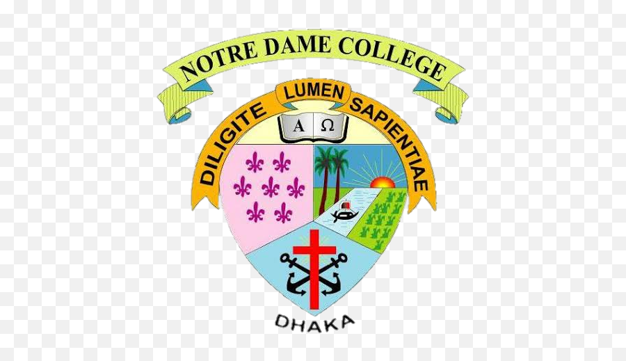 Notre Dame College Dhaka Logo - Notre Dame College Dhaka Logo Png,Notre Dame Logo Png