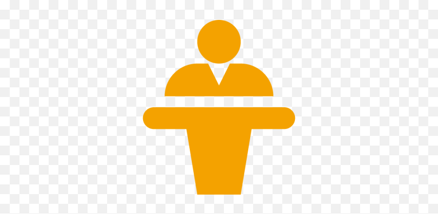Speaking - Speaking Icon In Orange Png,Speaking Icon