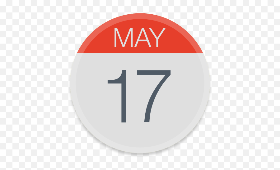 Fantastical May Calendar Free Icon Of - Dot Png,Calendar Button Icon