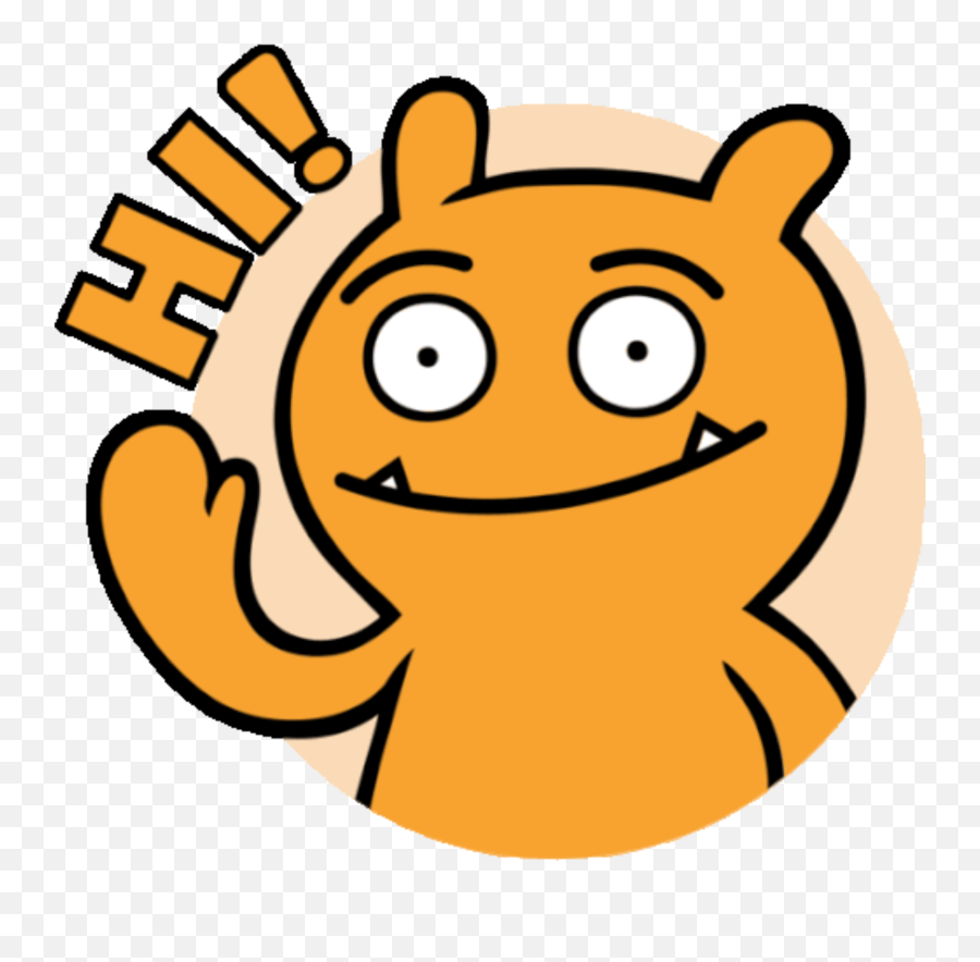 Hi Hello 2020 Nice Sticker - Uglydoll Wage Gif Png,Meep Icon