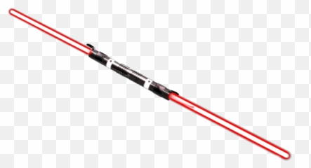 Double Lightsaber Free 3d Model - Transparent Darth Maul Png
