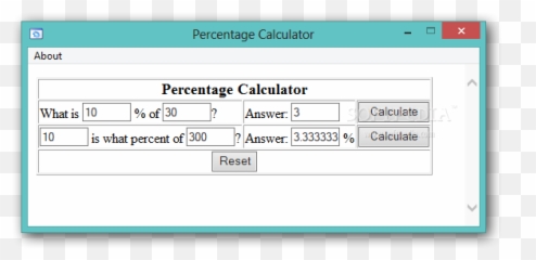 Download Percentage Calculator 1 - Vertical png