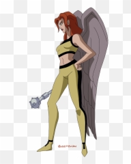 If You Made Your Own Justice League From Heroes Across The - Jlu Hawkgirl png