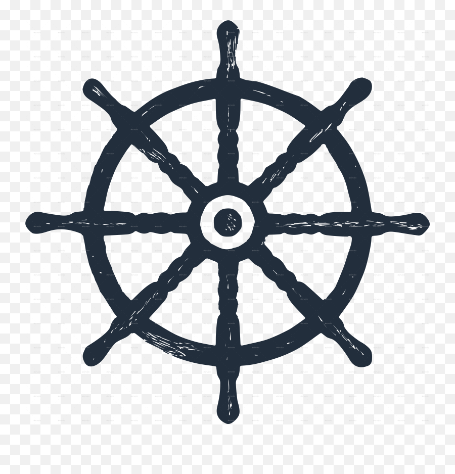 Wheel - 3 Symbols Of Buddhism Png,Ship Wheel Png