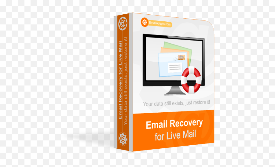 Recovery Tool For Windows Live Mail - Horizontal Png,Recycle Bin Icon Missing On Vista
