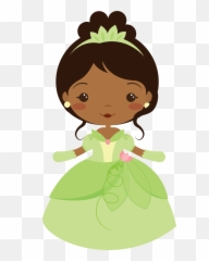 Cute Princess Tiana Clipart - Baby Princess Tiana Clipart Png,Tiana Png