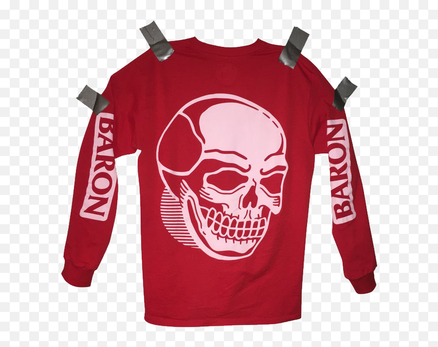 Products Baron Clothing Company - Long Sleeve Png,Icon Motorhead Skull Jackets