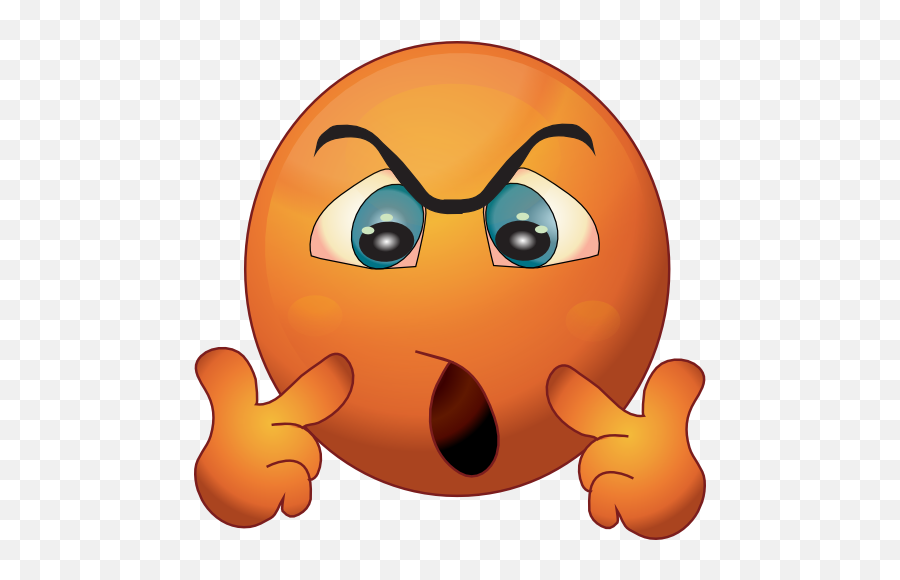 Emoticon Smiley Anger Clip Art Png Annoyed Emoji