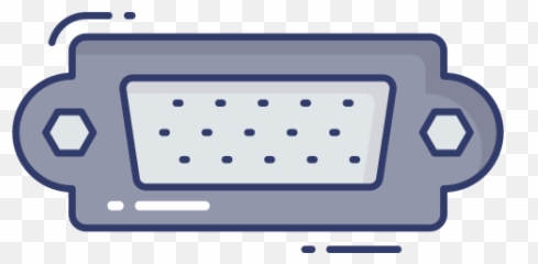 Vga Cable - Free computer icons Dot png