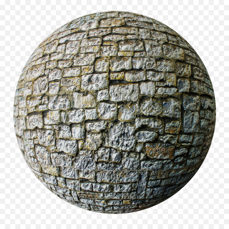 Blenderkit Bricks Material Coarse Brick Wall By Daniel Stauffer - Cobblestone Png,Brick Wall Png