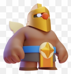 Clash Mini Clashmini Twitter - Golden Giant png