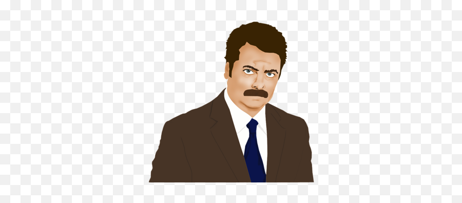Ronswanson Projects Photos Videos Logos Illustrations - Tuxedo Png,Ron Swanson Icon