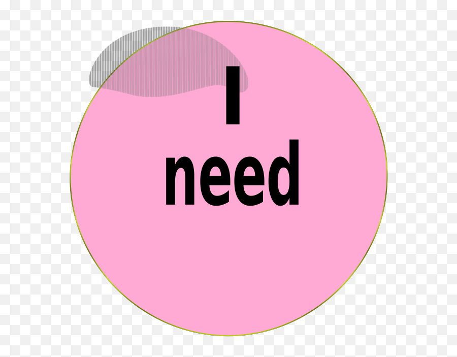 I Need Help Pink Button Png Svg Clip Art For Web - Download Dot,Need Help Icon