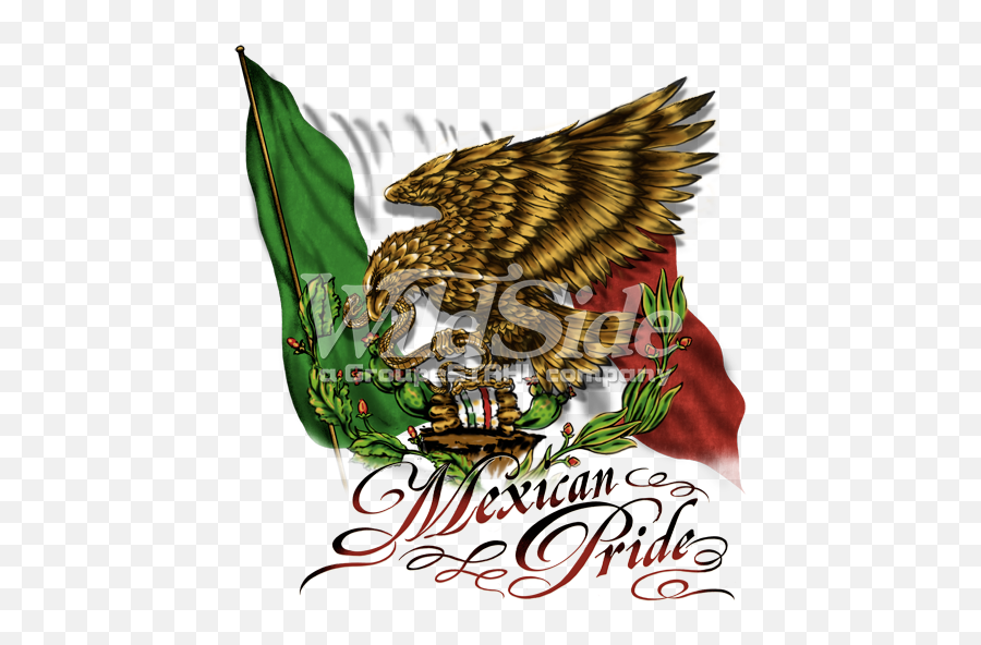 Mexico Flag Eagle Png - Eagle With Mexican Flag,Mexican Flag Transparent