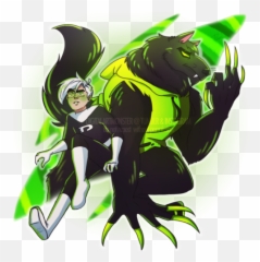 Download Dannymay Day Fifteen - Wulf Danny Phantom Fanart Cartoon Png,Danny Phantom Png