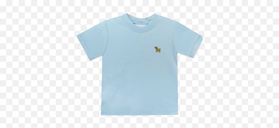 Crewneck Shirt With Embroidered Puppy Png 3k Sr Blue Icon Pack