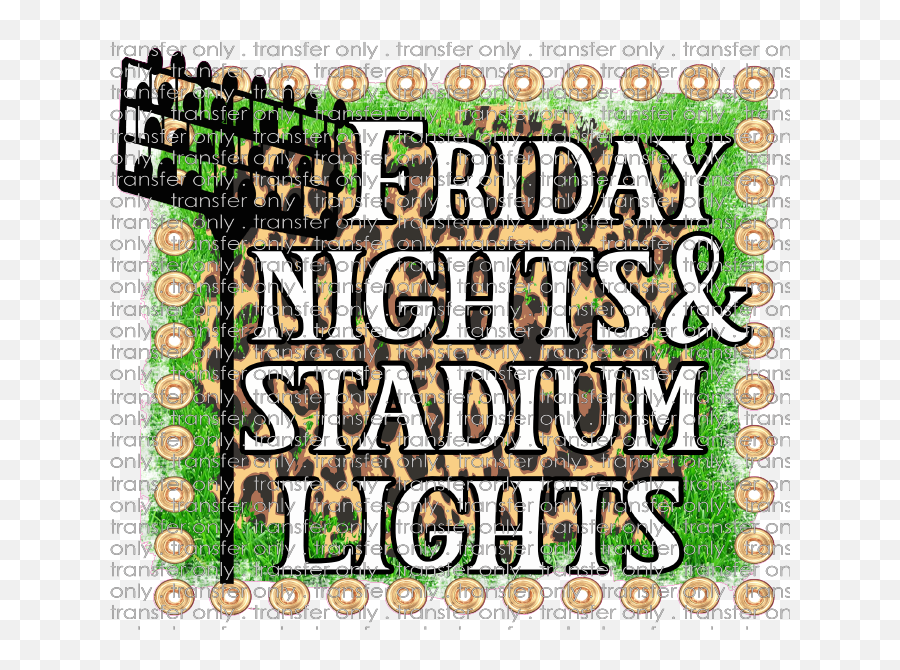 Siser Spt 88 Friday Nights Stadium - Poster Png,Stadium Lights Png