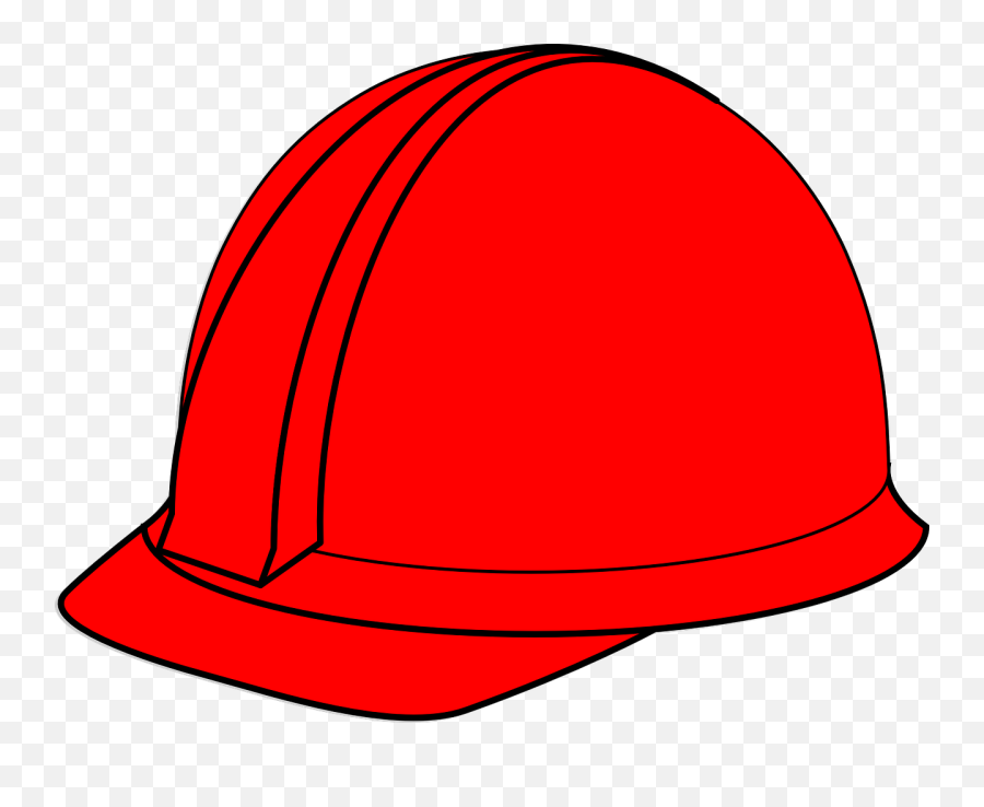 Hard Hat Helmet Red - Free Vector Graphic On Pixabay Hard Hat Clipart Png,Red Hat Png