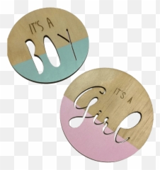 Itu2019s A Boyitu2019s Girl Wooden Plaque U2022 Bubsessed - Circle Png,Its A Boy Png