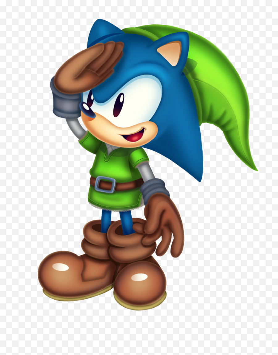 Download Clarissa - Dressed Link Sonic Png Image Sonic The Hedgehog Link,Link Png