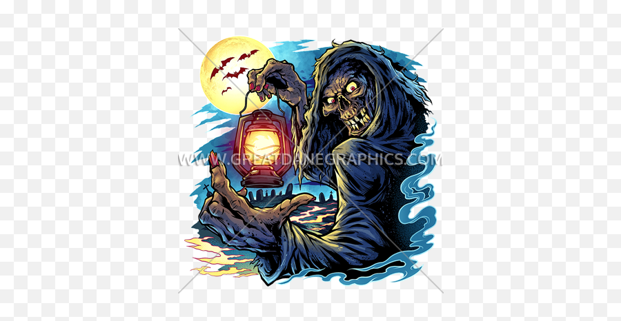 Follow The Ghoul Production Ready Artwork For T - Shirt Printing Illustration Png,Ghoul Png