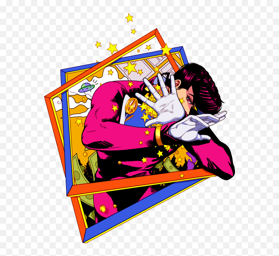 Anime Jojo - Josuke Higashikata Fanart Png,Jjba Png