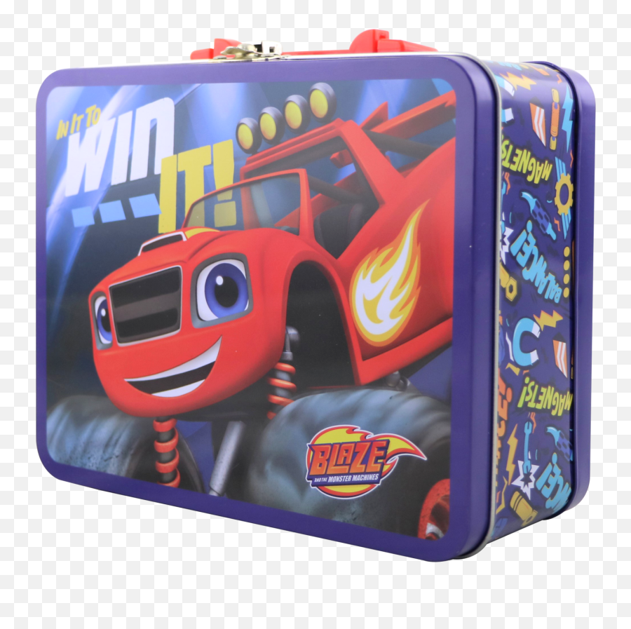 Blaze Lunch Tin - Car Png,Blaze And The Monster Machines Png