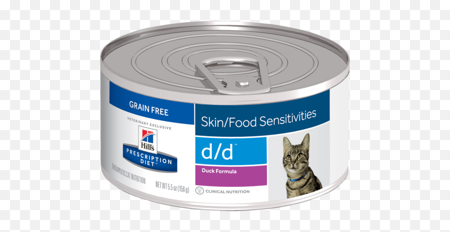 Hillu0027s Prescription Diet Dd Feline Duck Formula - Canned Hills D D Feline Canned Png,D Transparent