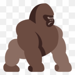 Gorilla Icon - Android Gorilla Background Png,Gorilla Cartoon Png