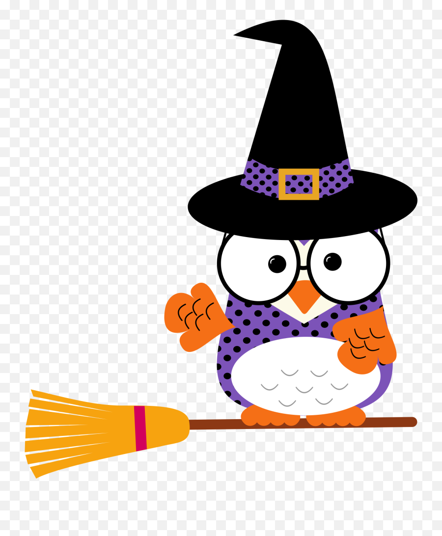 Cliparts Owl Halloween Png - Corujinha Halloween Png,Cute Halloween Png